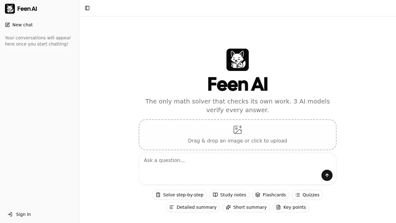 Feen AI - Homework Helper screenshot 1