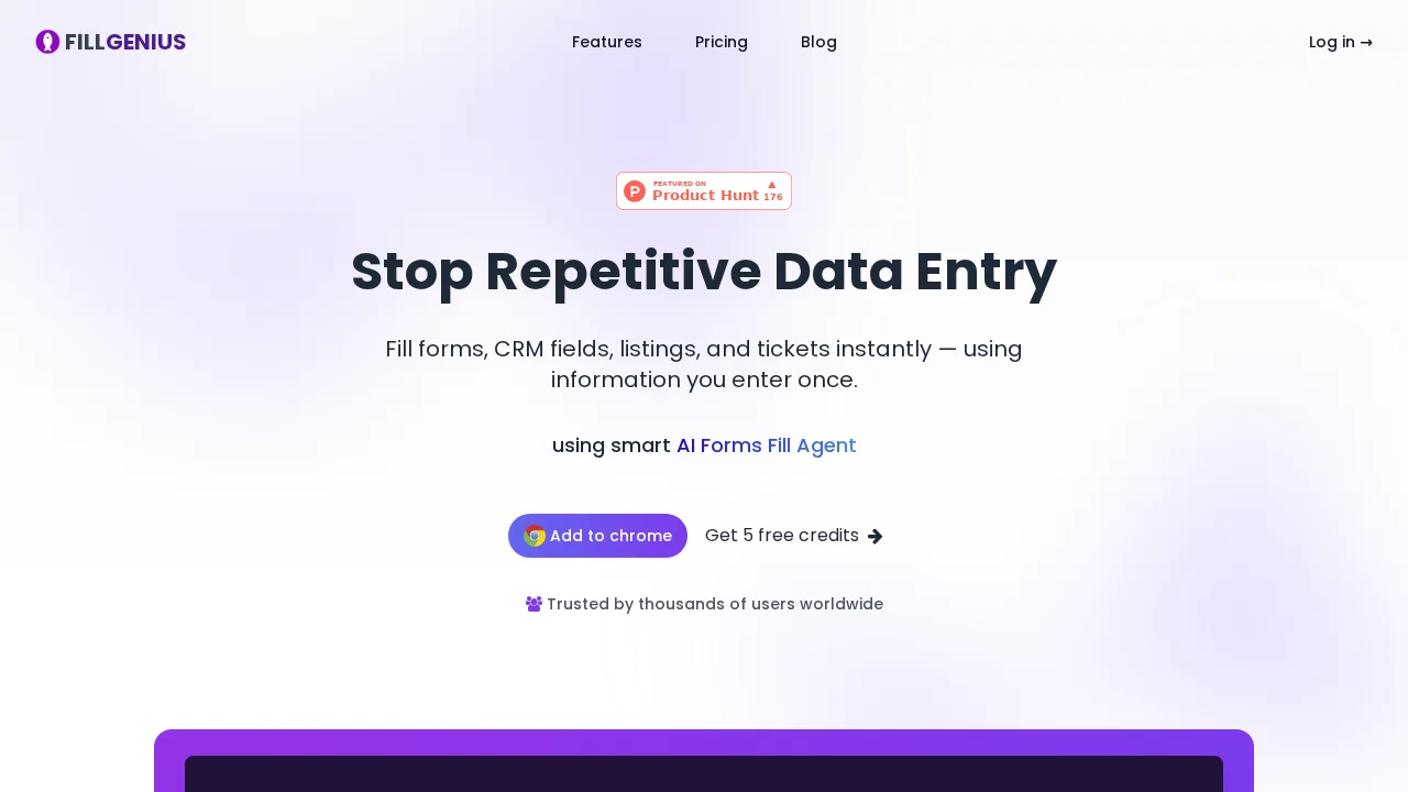 Fill Genius screenshot 1
