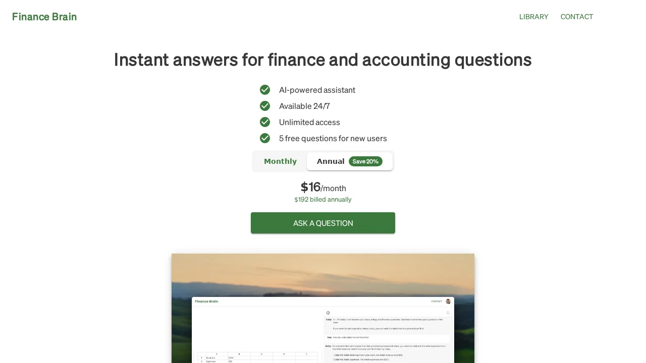 FinanceBrain screenshot 1