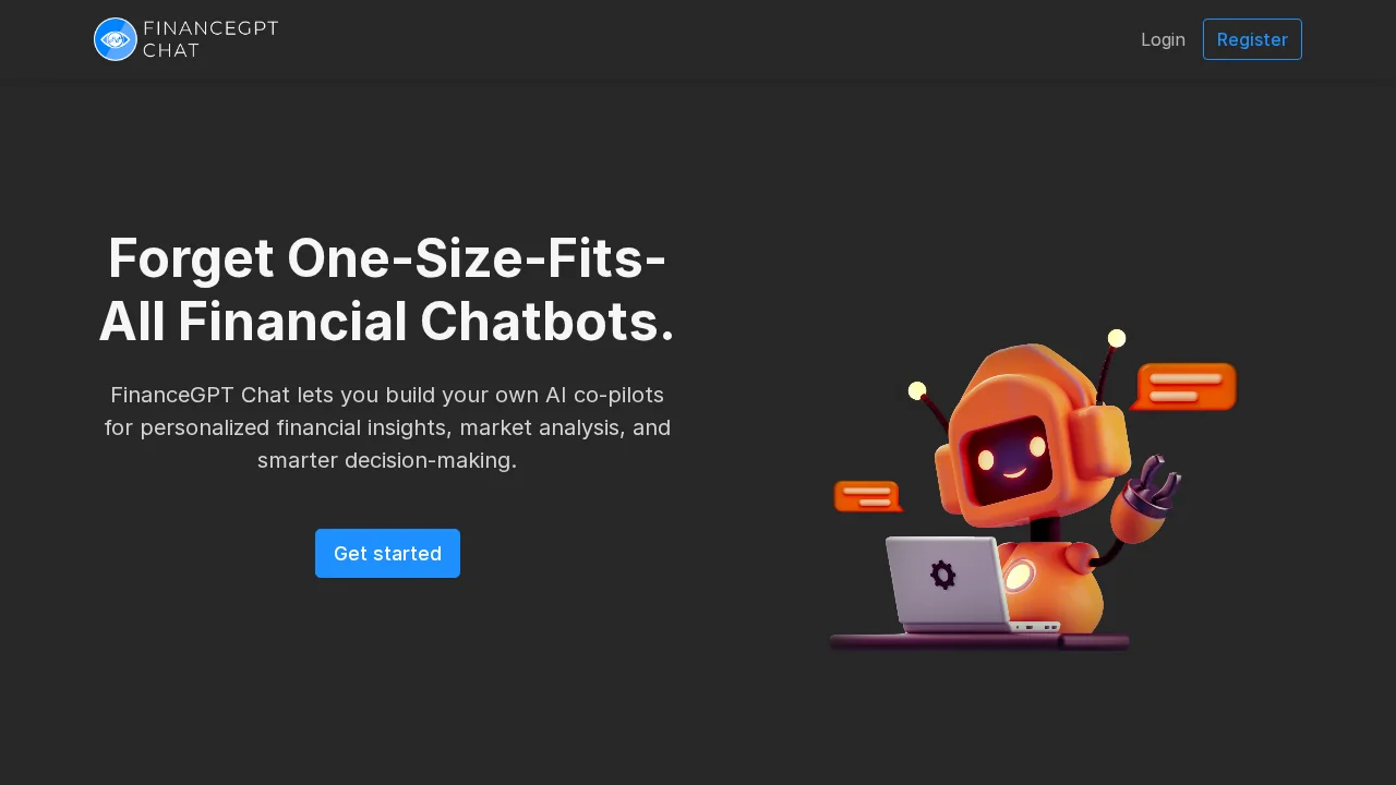 FinanceGPT Chat screenshot 1