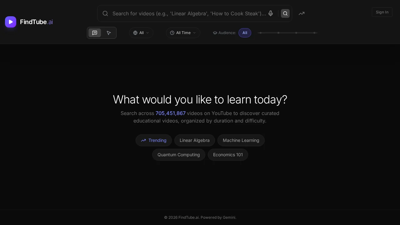 FindTube.ai screenshot 1