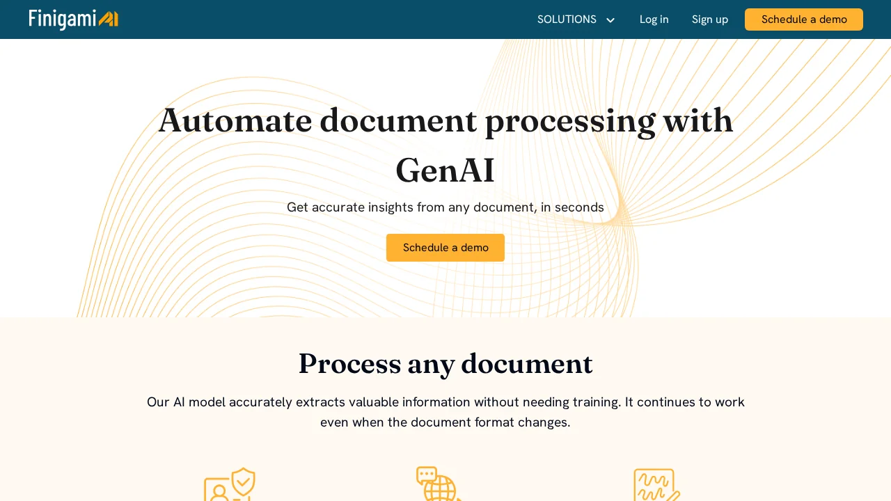 Finigami screenshot 1