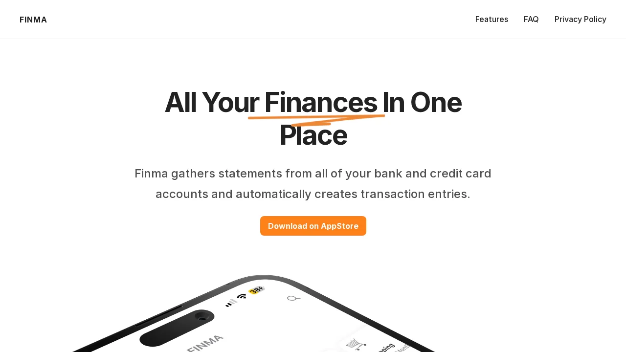 Finma screenshot 1
