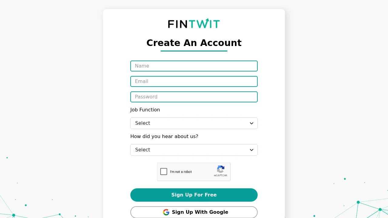 Fintwit screenshot 1