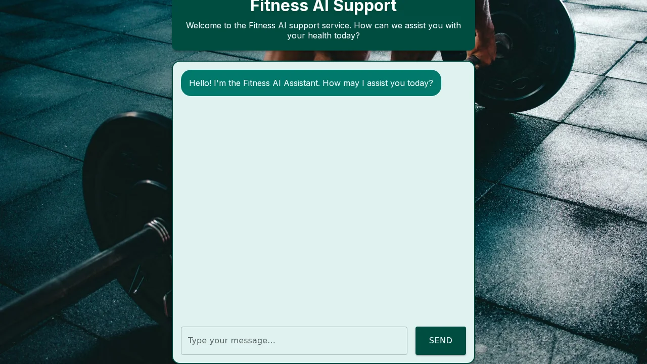 FitnessAI screenshot 1