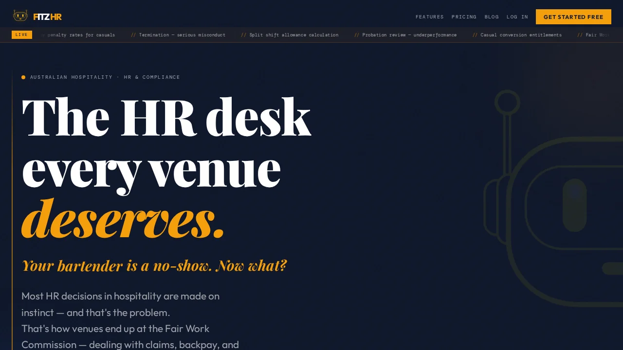 Fitz HR Australia screenshot 1