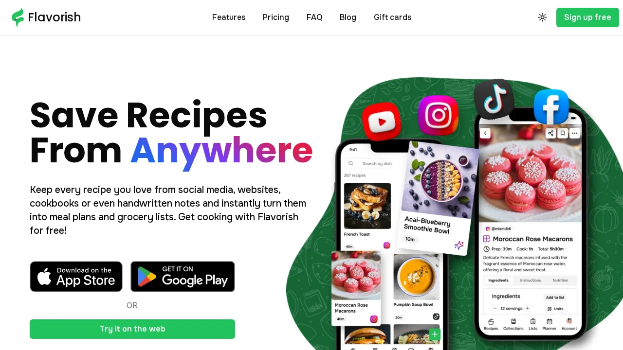 Flavorish screenshot 1