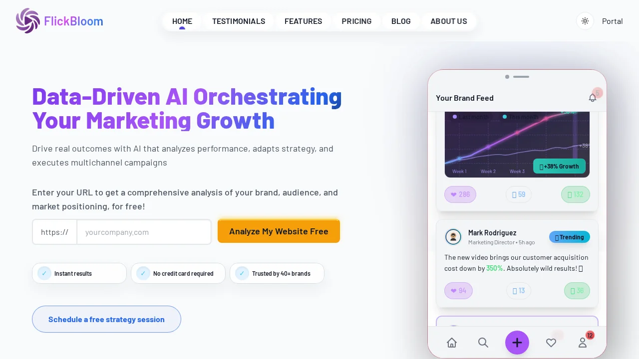 FlickBloom screenshot 1