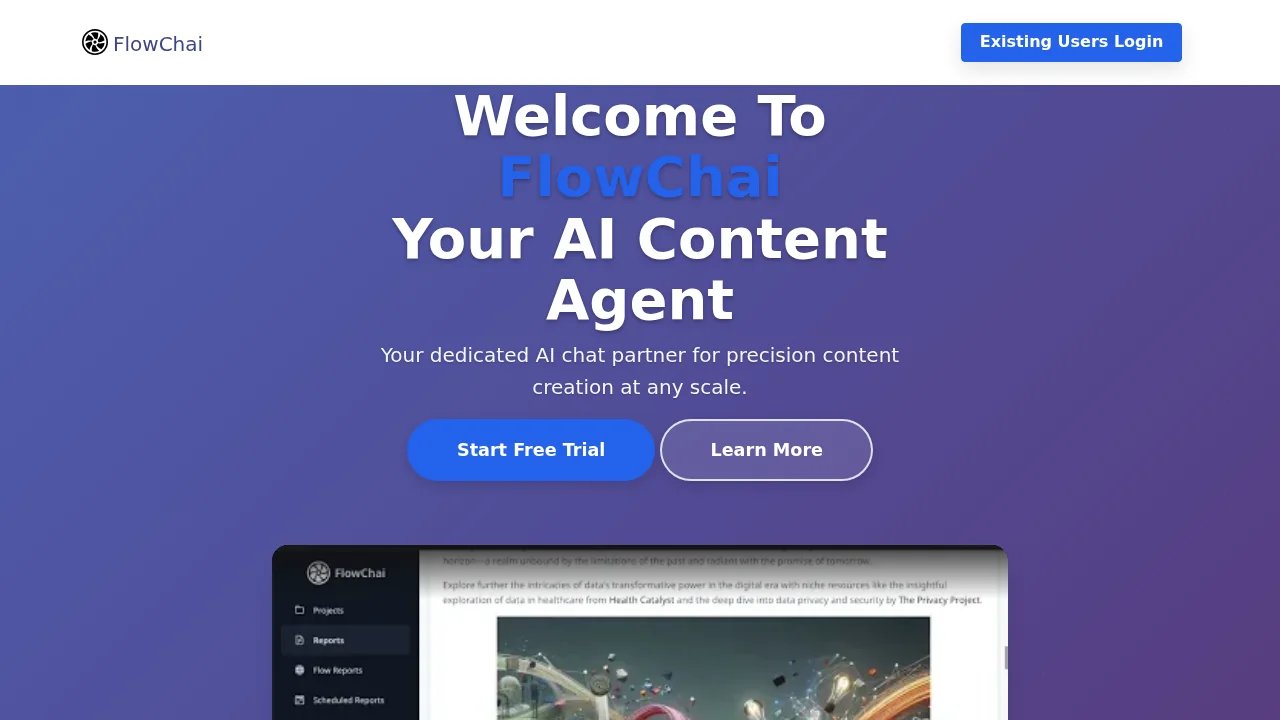 FlowChai screenshot 1