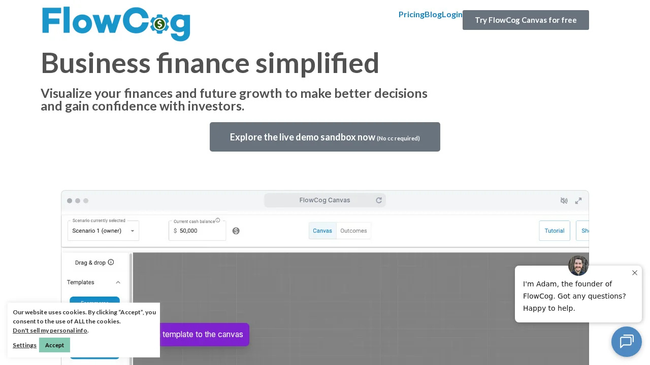 FlowCog screenshot 1
