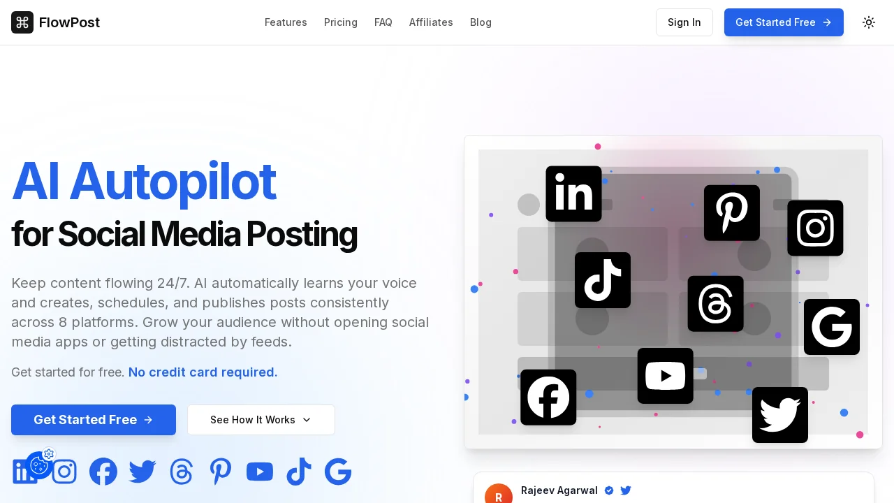 FlowPost screenshot 1