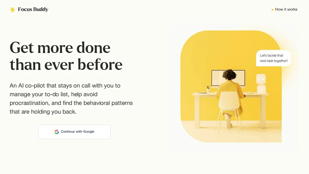 Focus Buddy screenshot 1