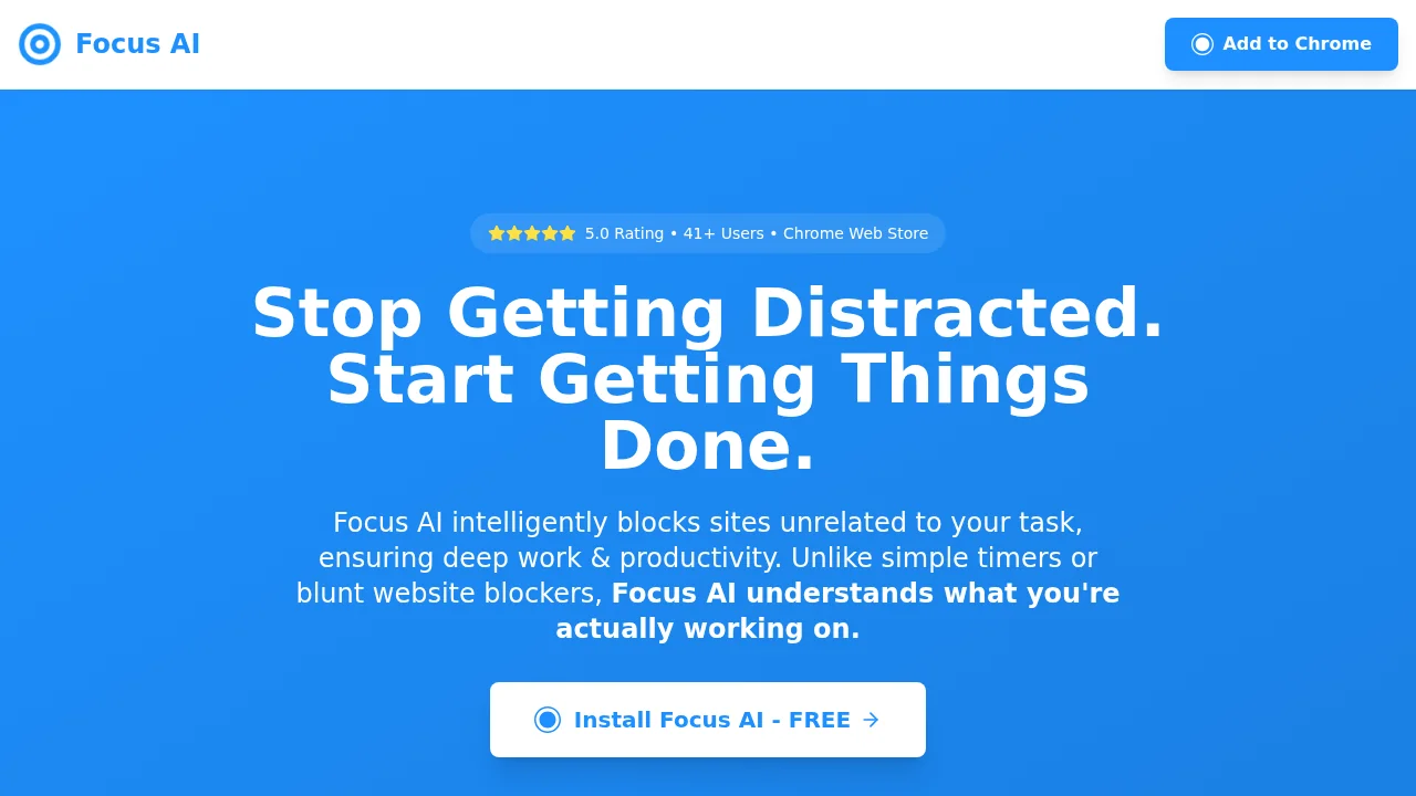 FocusAI screenshot 1