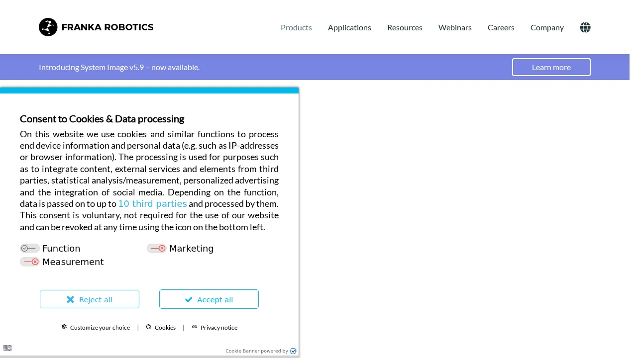 Franka Research 3 screenshot 1