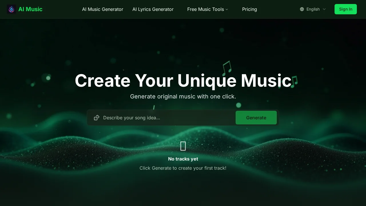 Free AI Music Generator screenshot 1