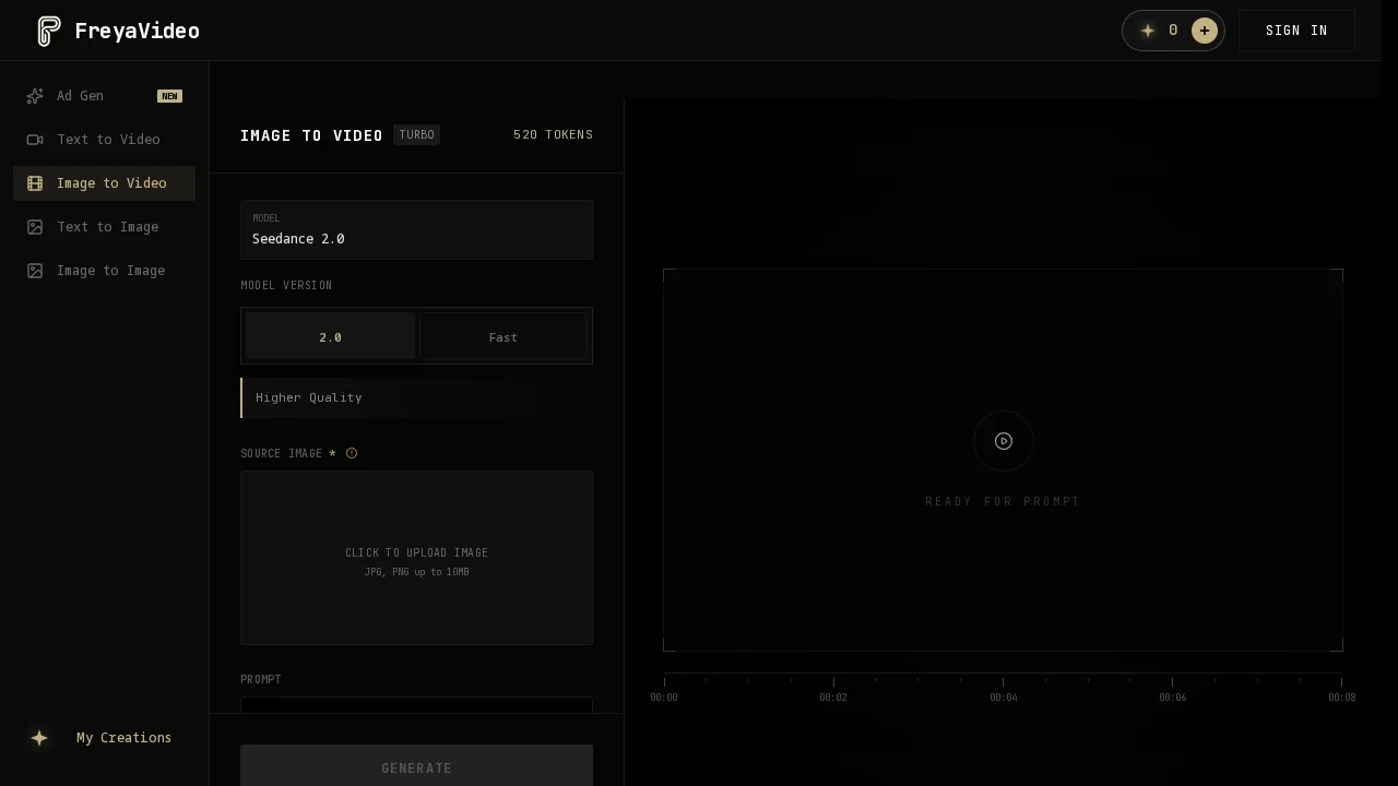 FreyaVideo - Image to Video AI Generator screenshot 1
