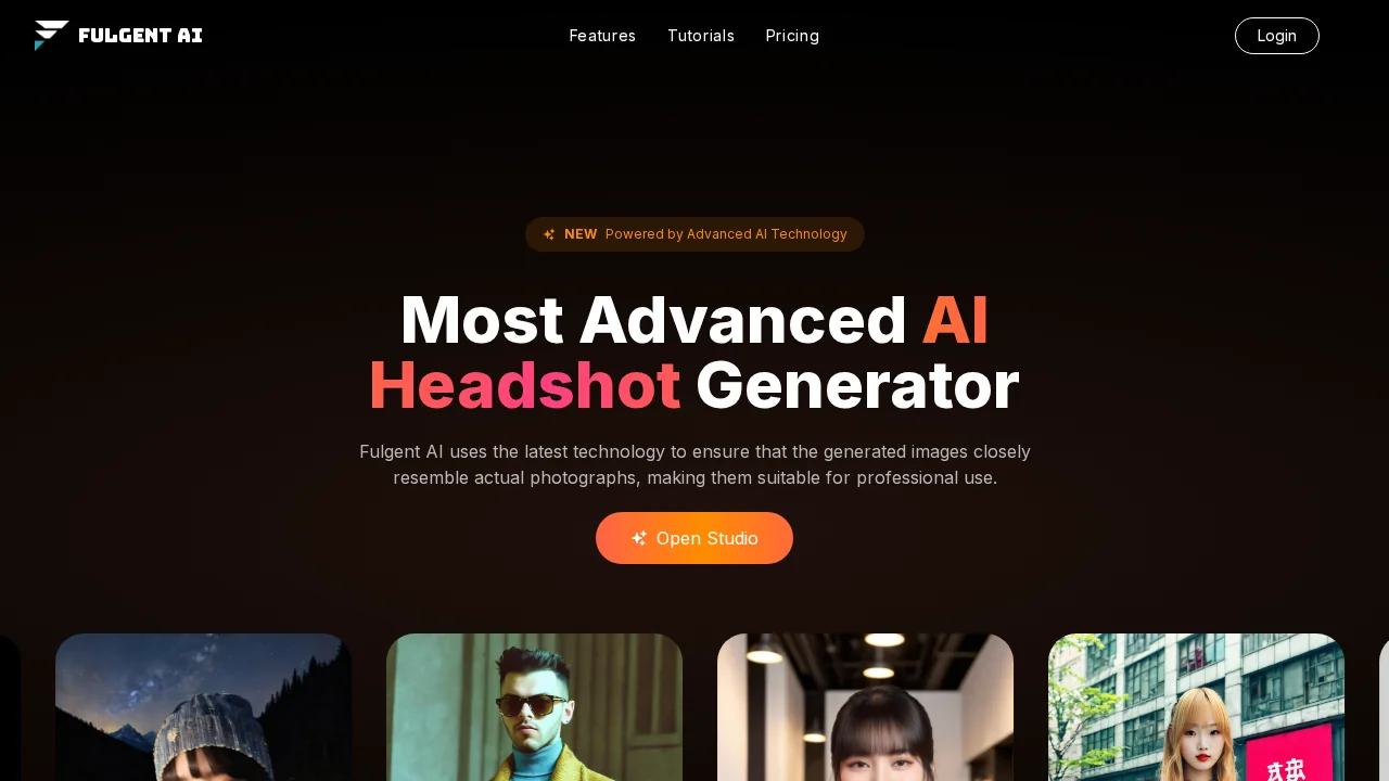 Fulgent AI | AI Headshots screenshot 1