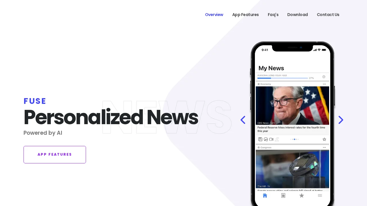 Fuse News screenshot 1