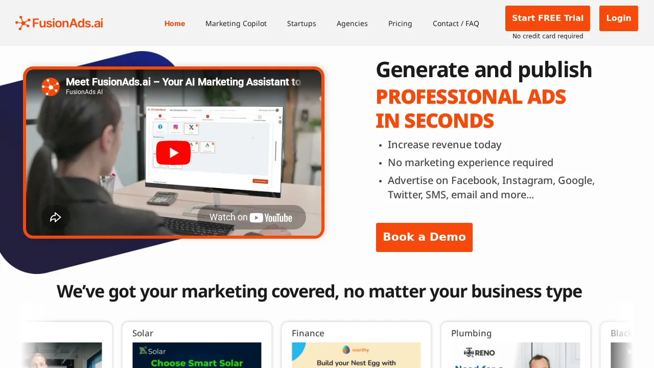 FusionOS screenshot 1