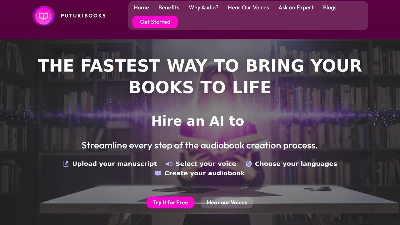 FuturiBooks screenshot 1