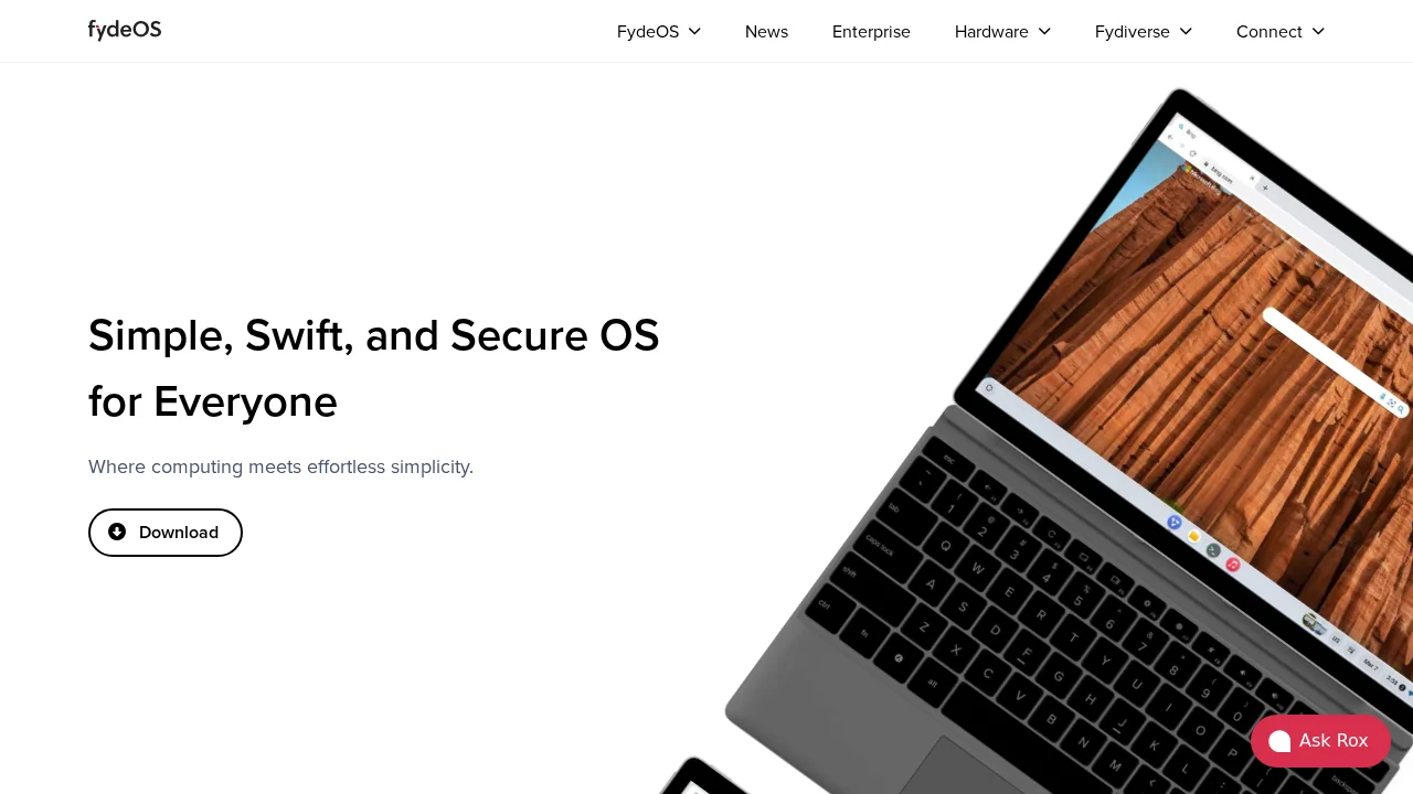 FydeOS AI screenshot 1