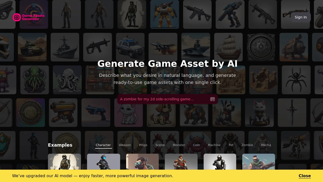 Game Assets Generator screenshot 1