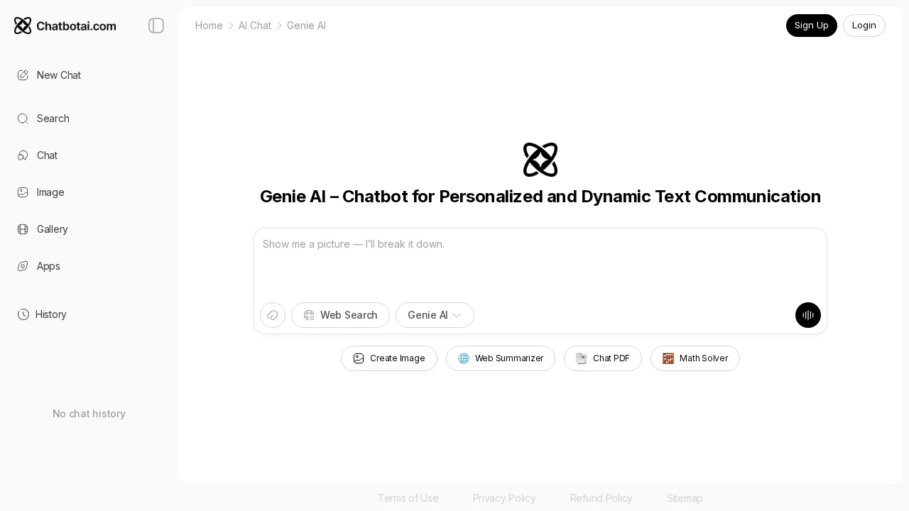 GenieAI screenshot 1