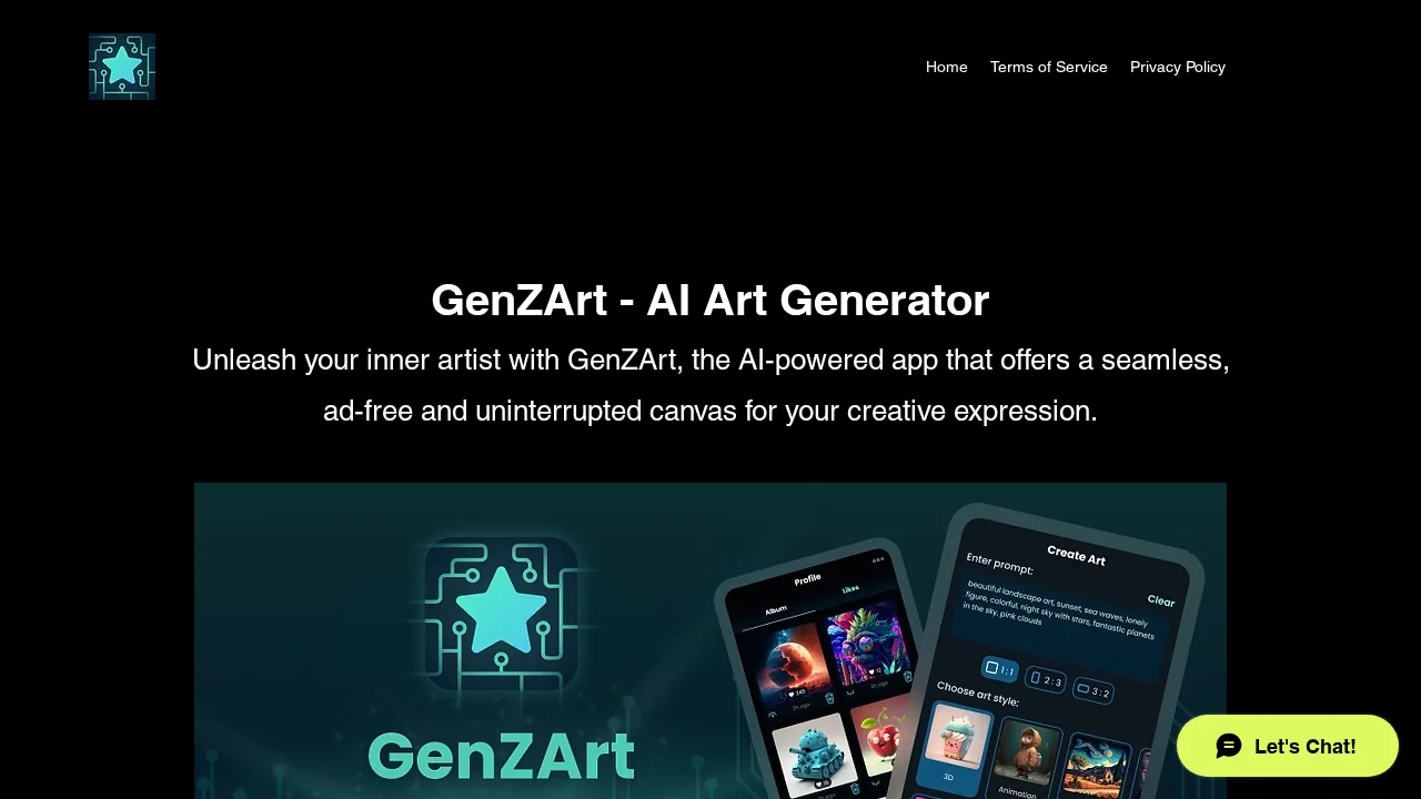 Genzart screenshot 1