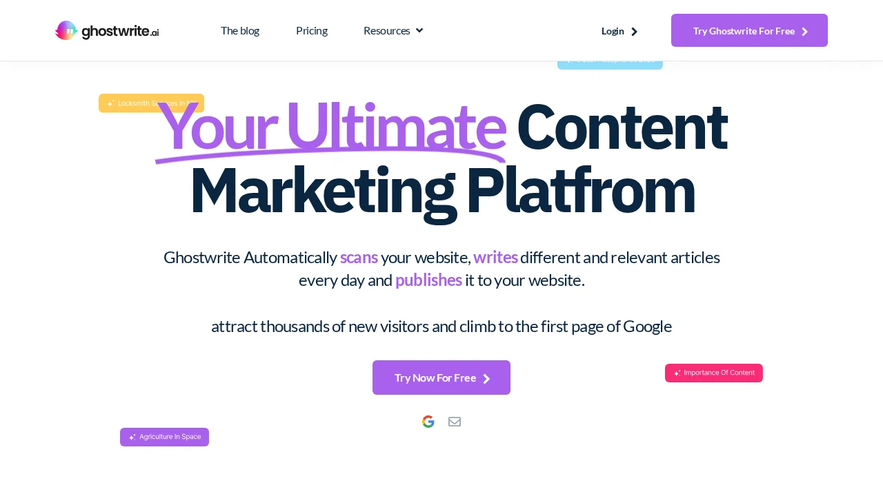 Ghostwrites screenshot 1