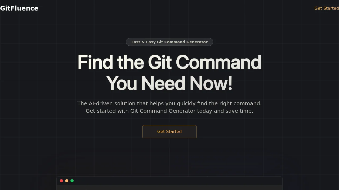 GitFluence screenshot 1