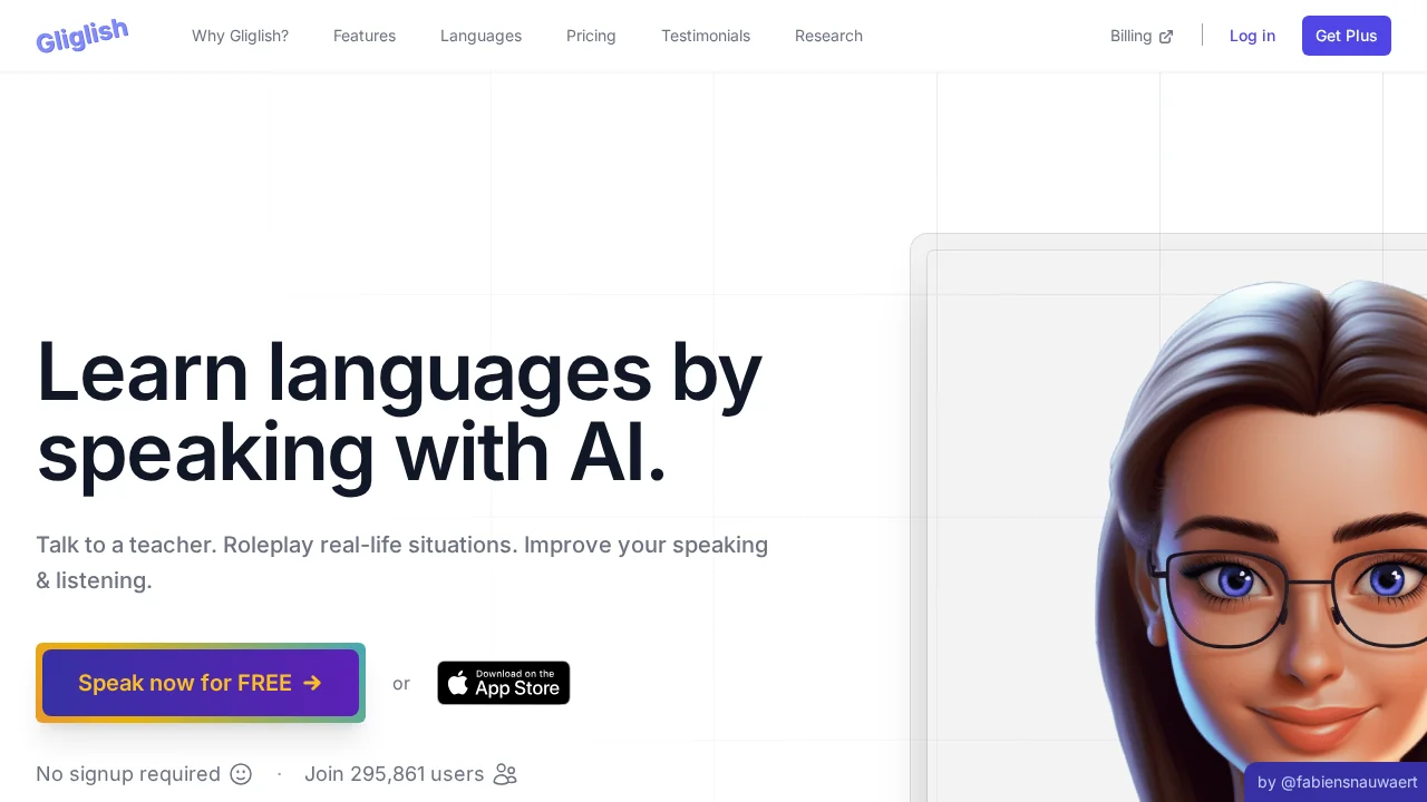 Gliglish screenshot 1