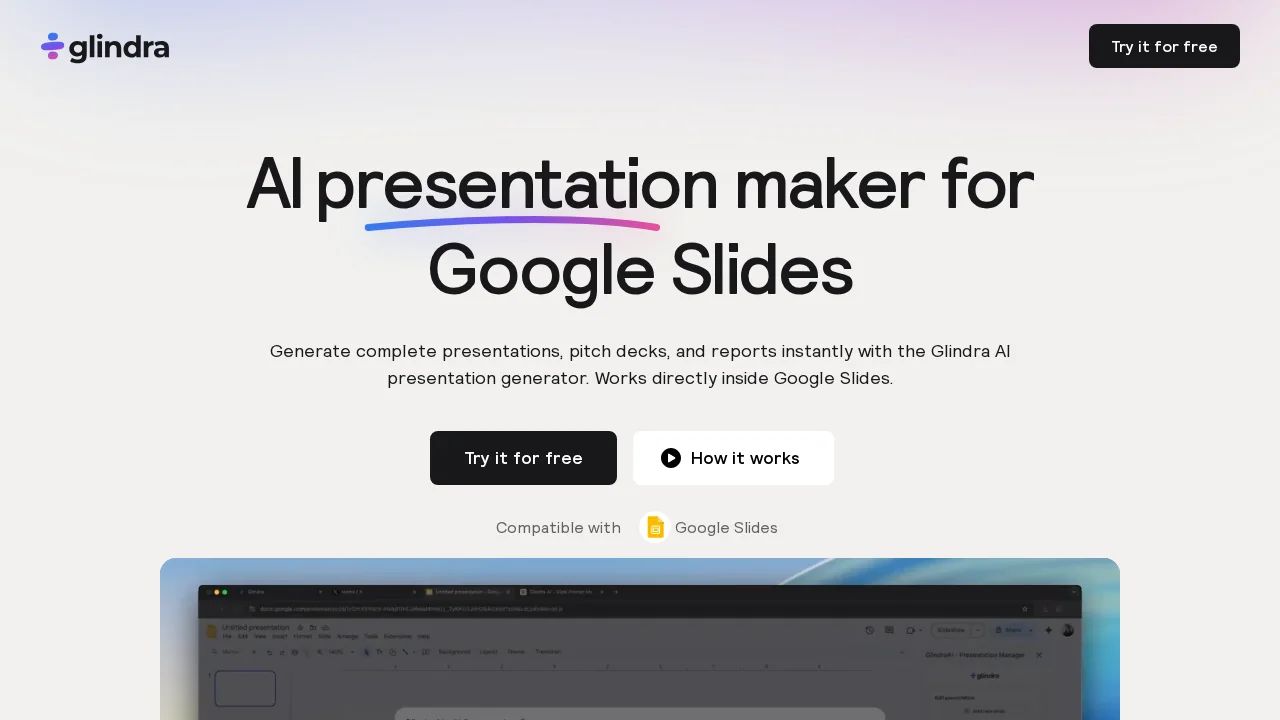 Glindra screenshot 1