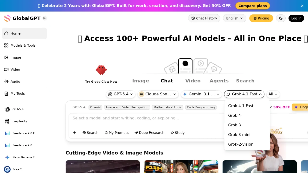 GlobalGPT screenshot 1