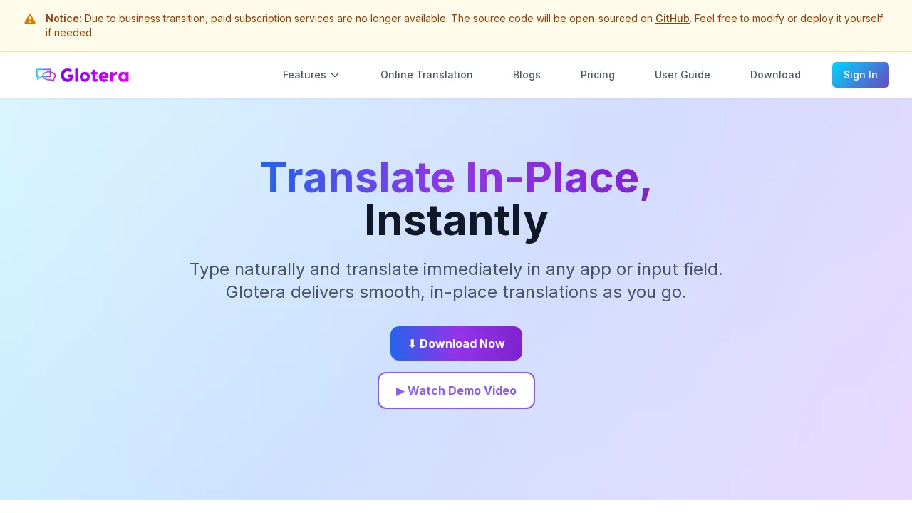 Glotera AI screenshot 1