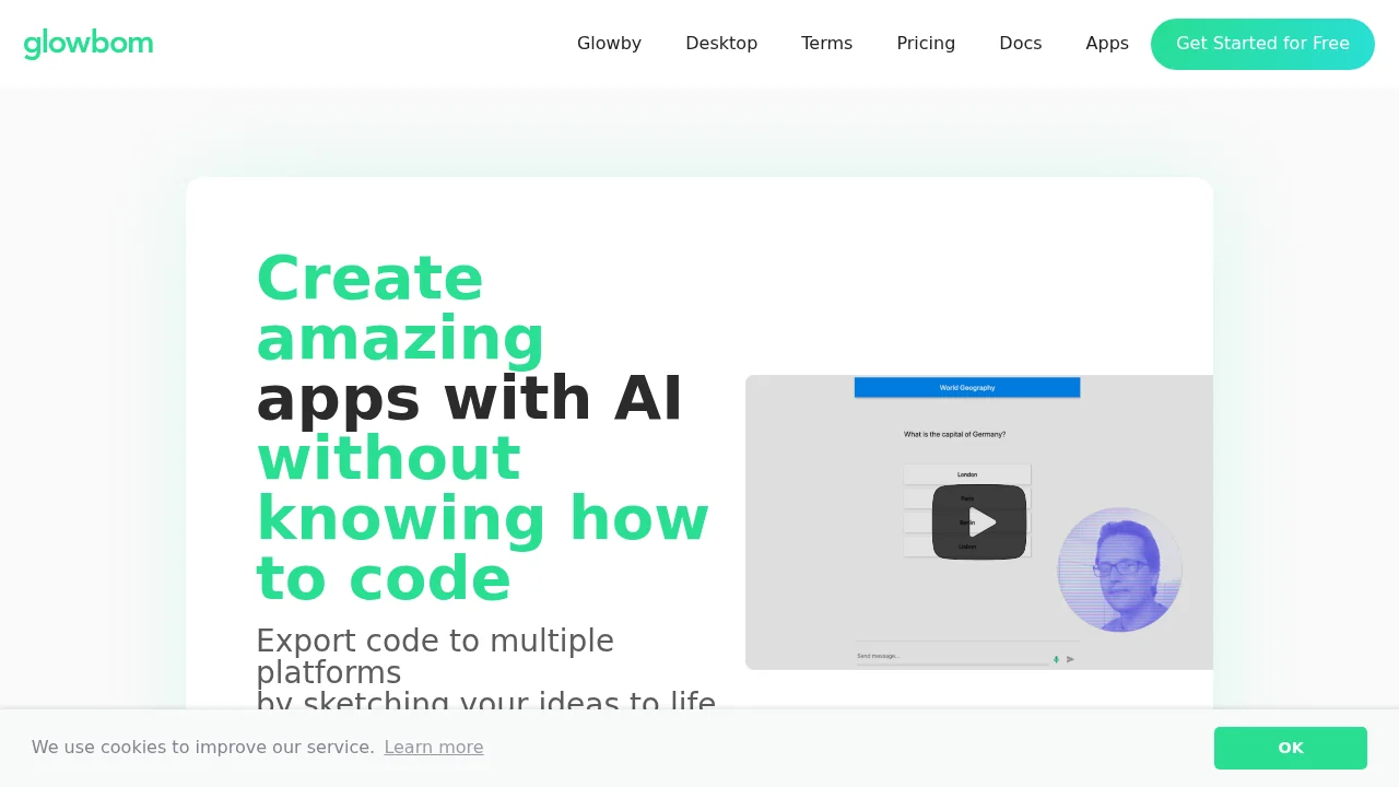 Glowbom screenshot 1