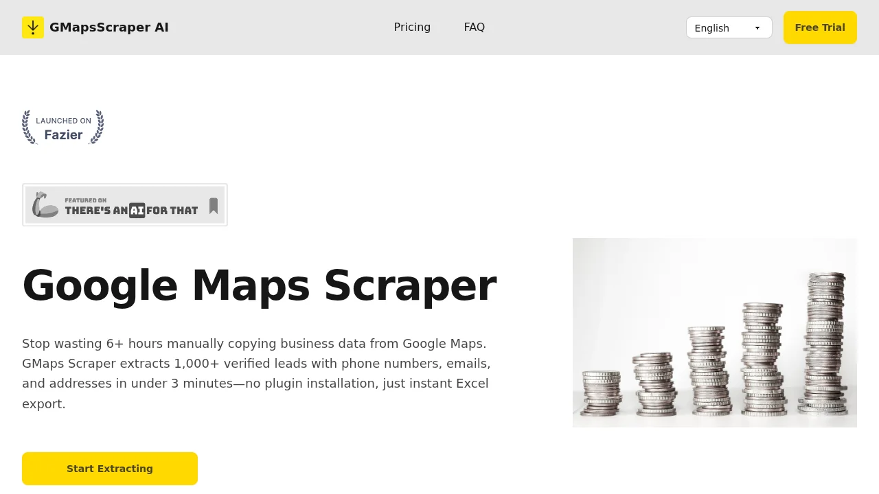 GMapsScraper AI screenshot 1