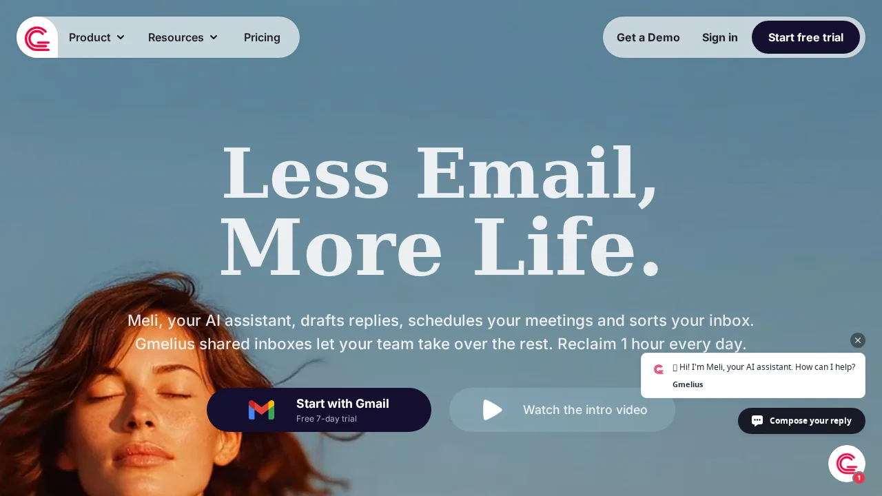 Gmelius Meli AI screenshot 1