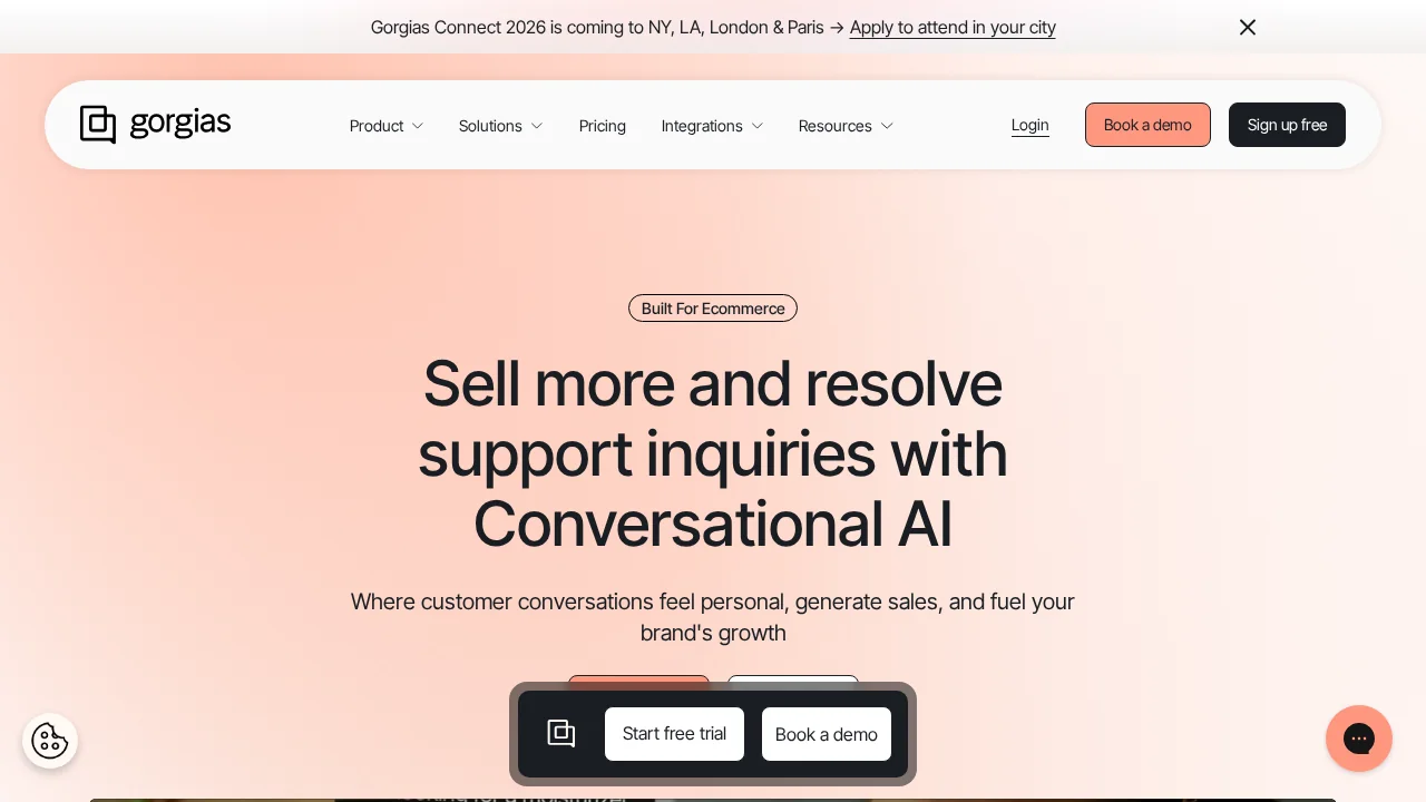 Gorgias screenshot 1