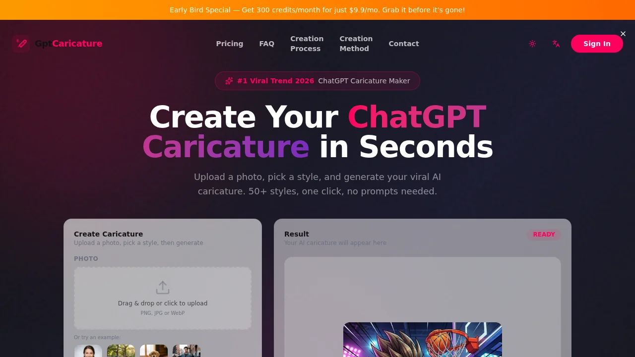 GPT Caricature screenshot 1