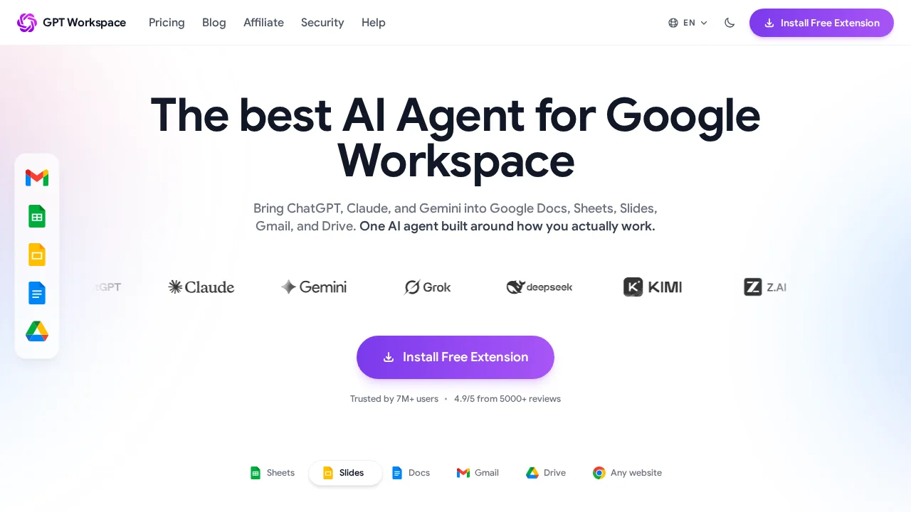 GPT Workspace screenshot 1