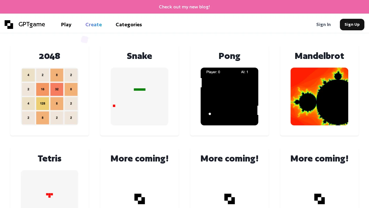 GPTGame screenshot 1