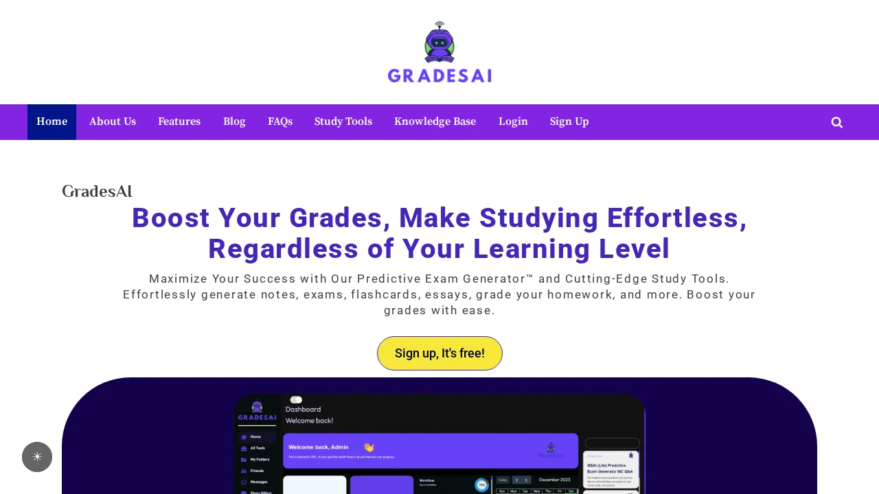 GradesAI screenshot 1