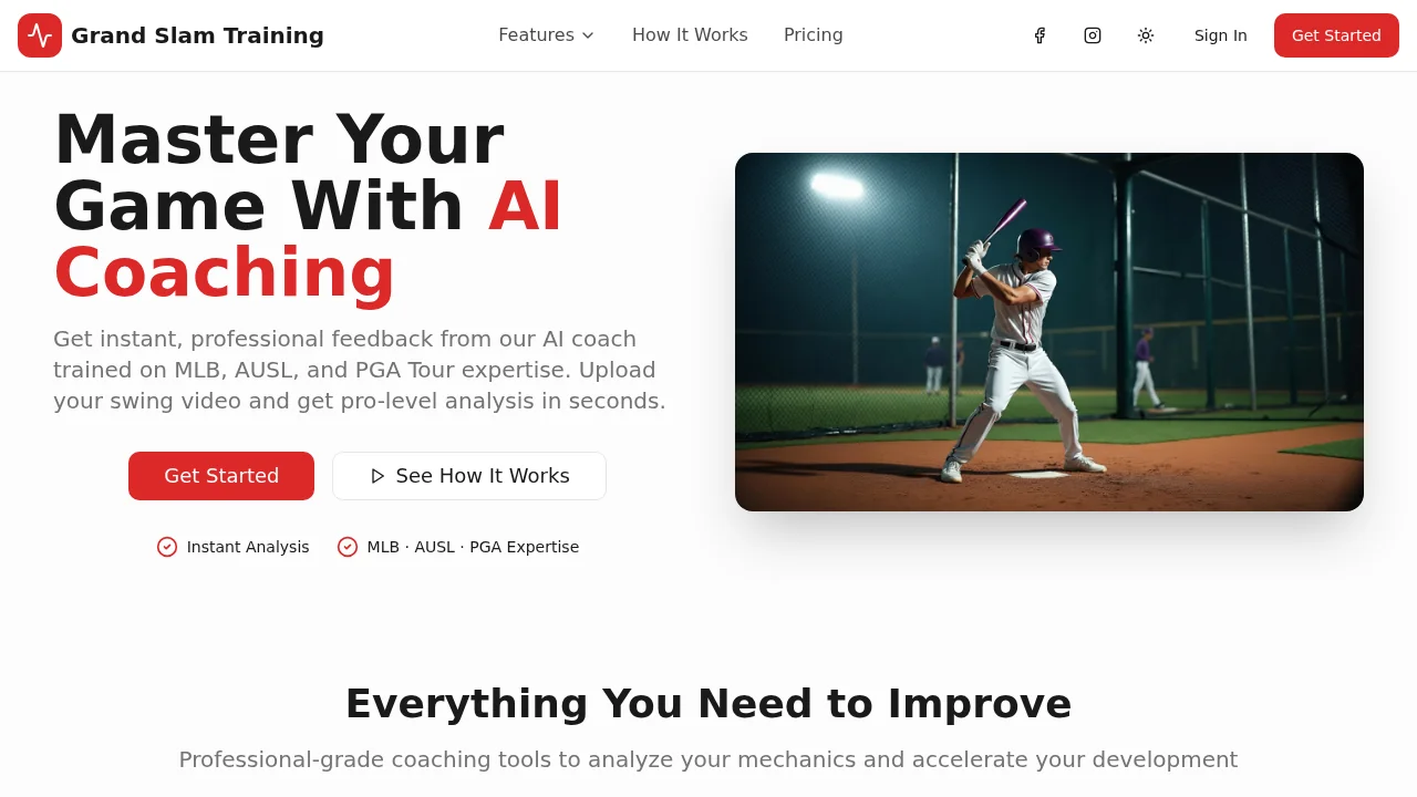 Grand Slam Training screenshot 1