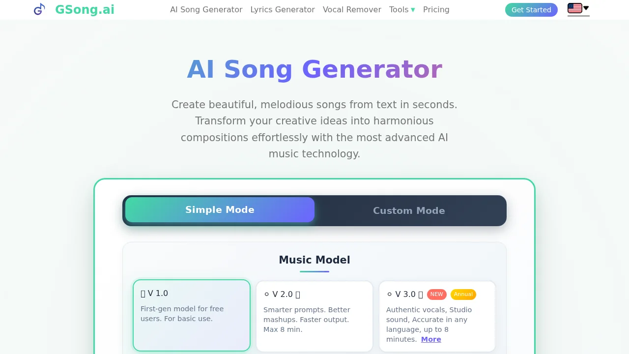 GSong.ai screenshot 1
