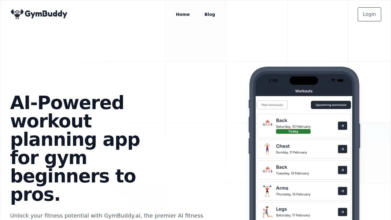 GymBuddy screenshot 1