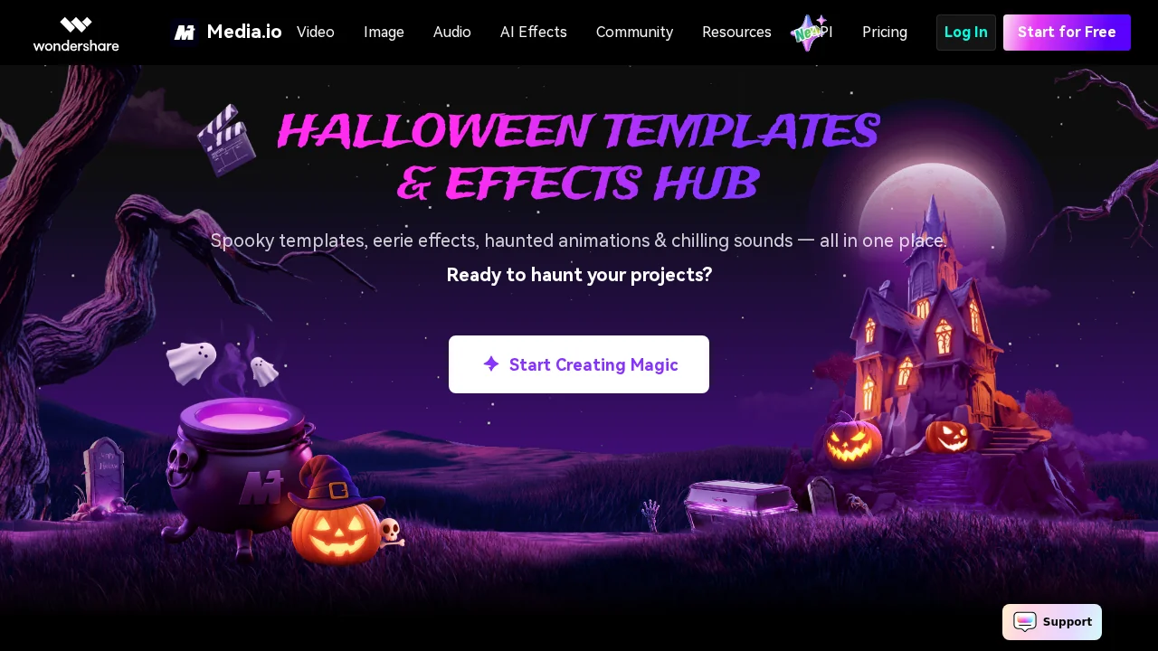 Halloween AI Filters by Media.io screenshot 1