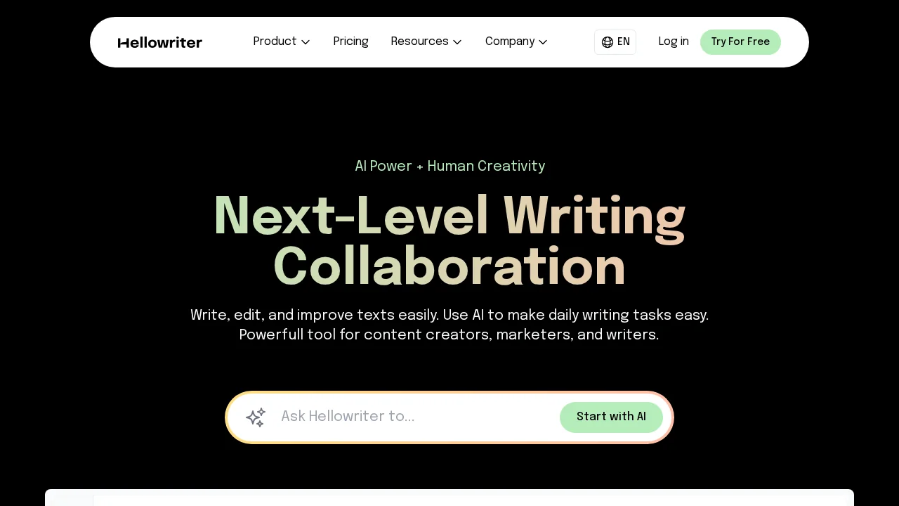 Hellowriter screenshot 1