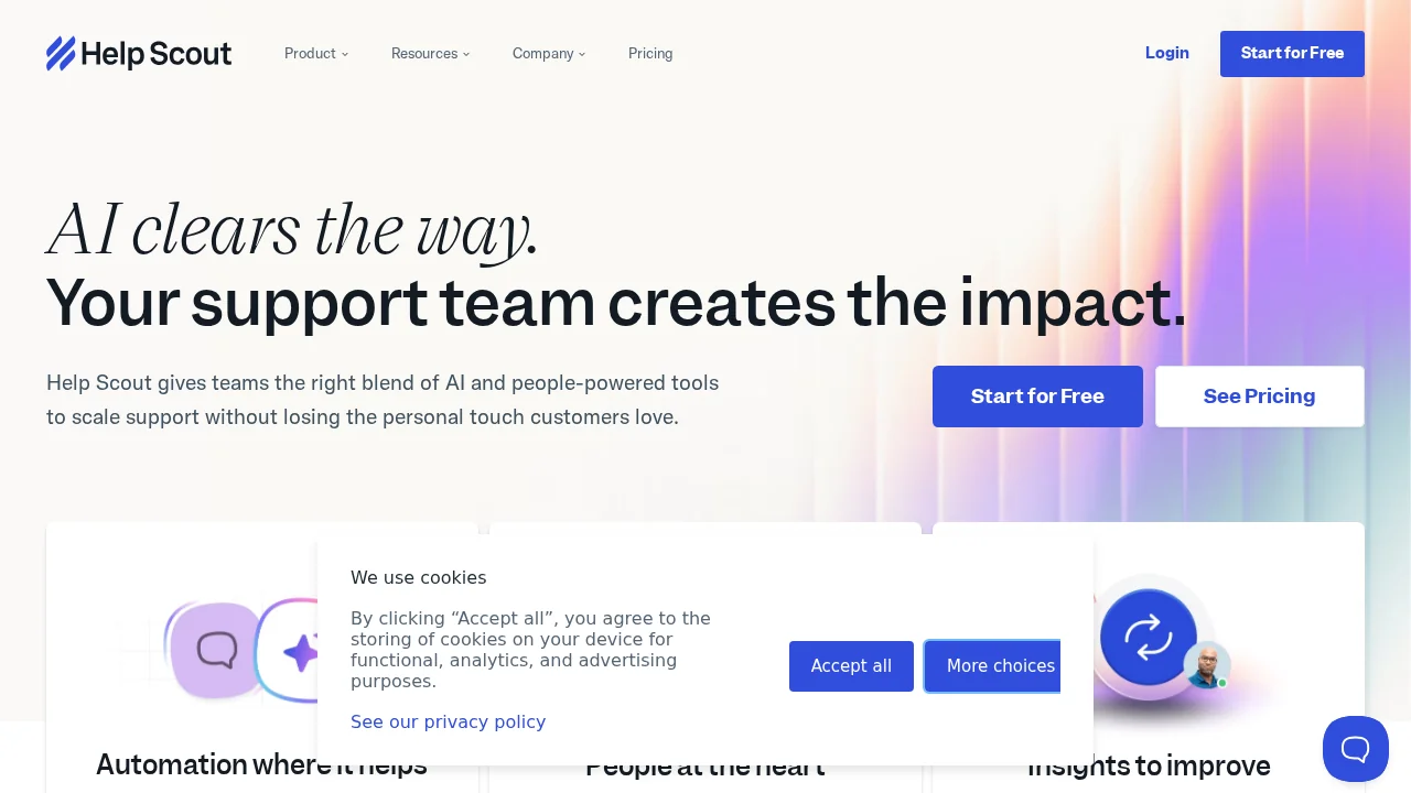 Help Scout screenshot 1