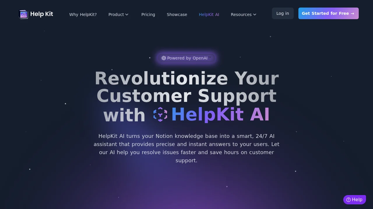 Helpkit screenshot 1