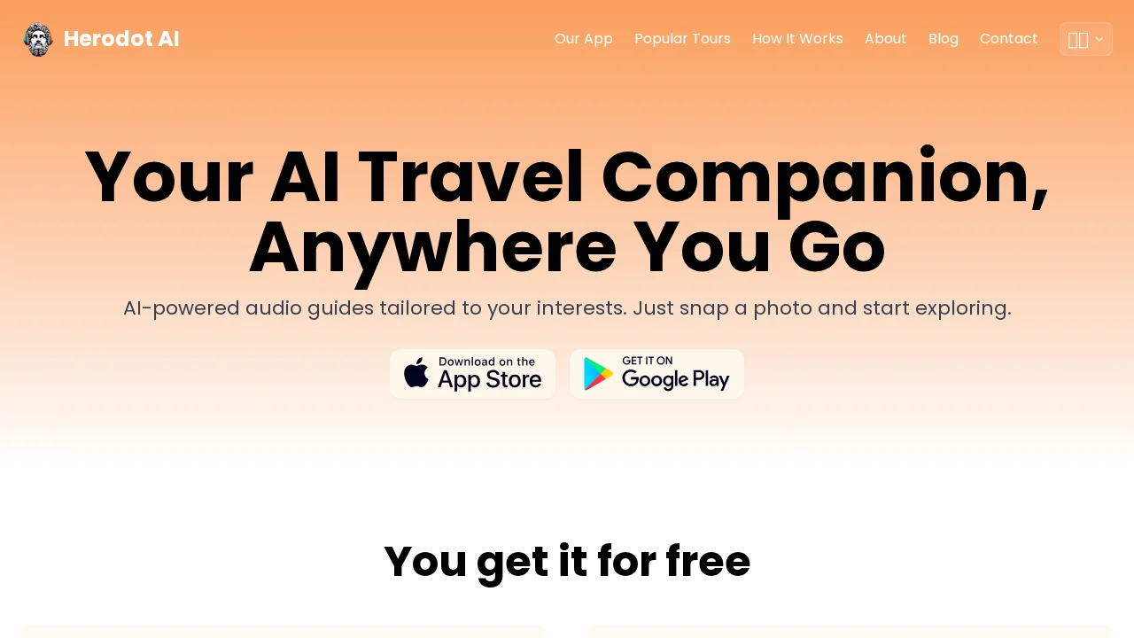 Herodot screenshot 1